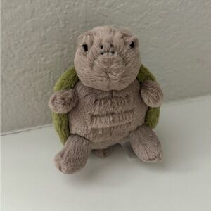 Authentic NWT Jellycat Timmy Turtle Bag Charm stuffed animal plush toy ONLY ONE